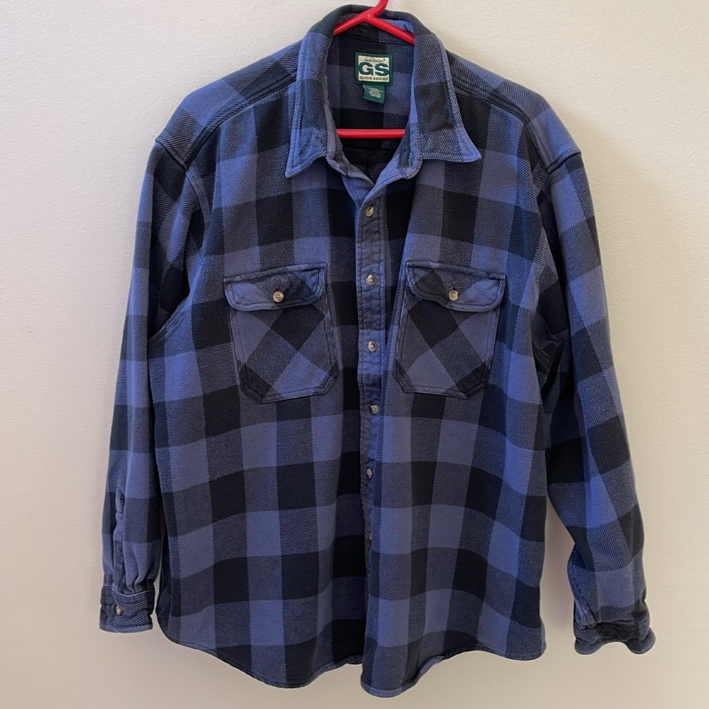 Gander Mountain Long Sleeve Flannel Shirt Jacket Sz 3XL